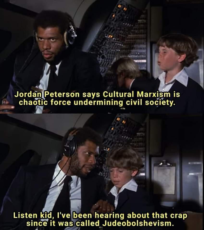 IN Jordan Peterson says Cultural Marxism is chatc force undermlnlng civil society fg 9 Listen kid Ivelbeen hearing about that crap LN ATERCEIEL NI ELLIEL BV E