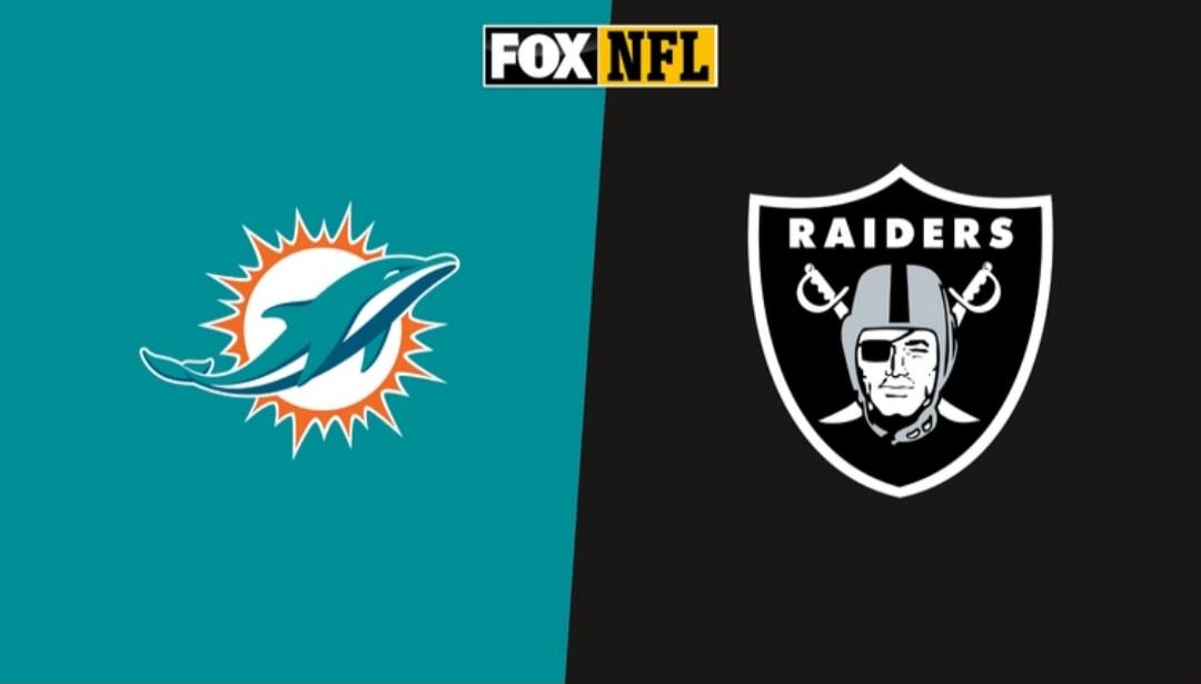 FOX NFL Miami Dolphins Las Vegas Raiders