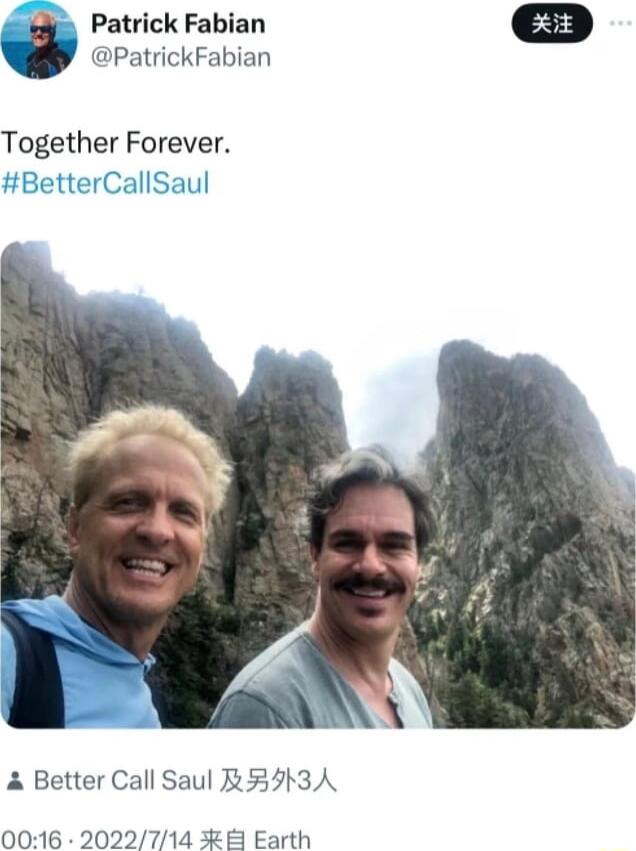 Patrick Fabian PatrickFabian Together Forever BetterCallSaul Better Call Saul RSIF8A 0016 2022714 H Earth