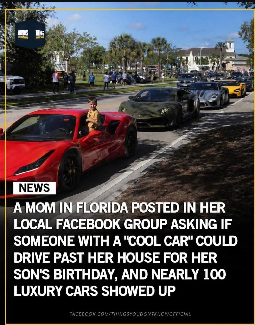 NEWS A MOM IN FLORIDA POSTED IN HER LOCAL FACEBOOK GROUP ASKING IF SOMEONE WITH A 