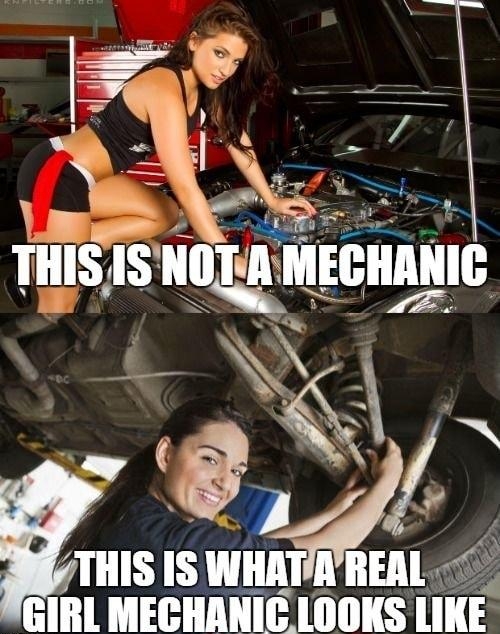 7 l 4 n THIS IS WHATAREAL ey e RL MECHANIC 100KS LIKE