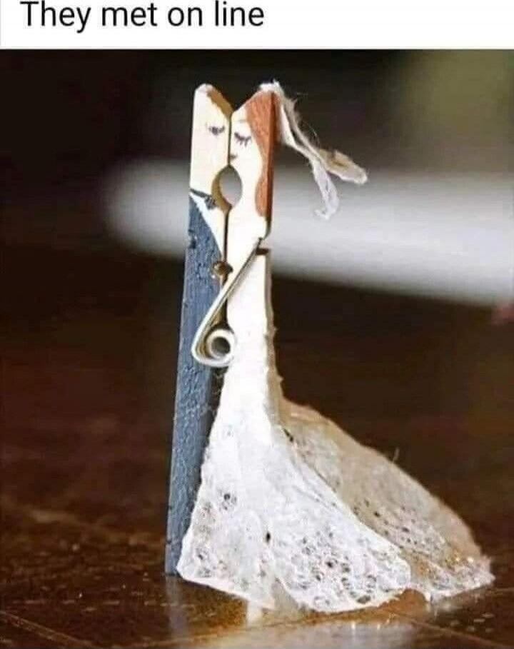 They met on line