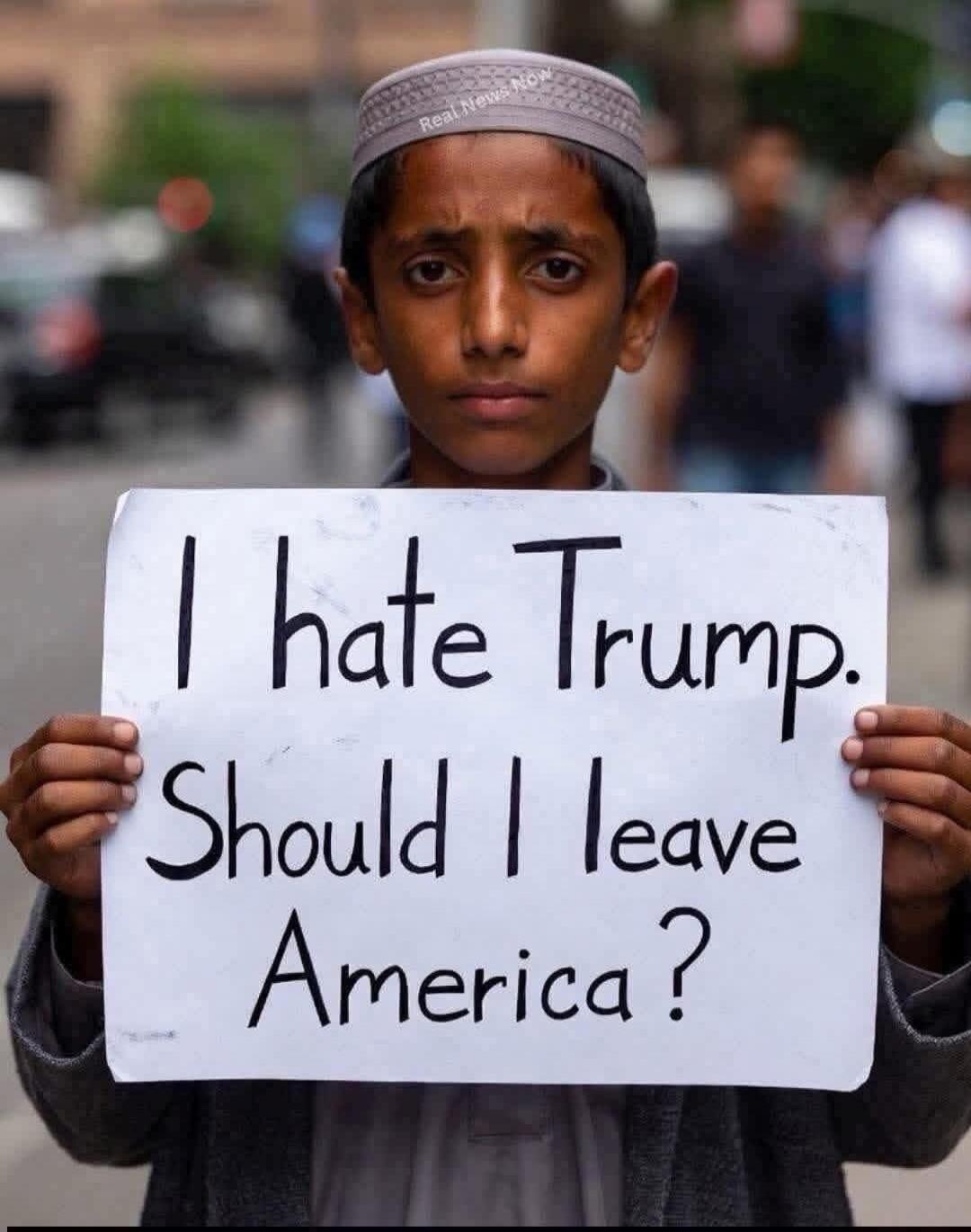 I hate Trump. Should I leave America? Real News Now