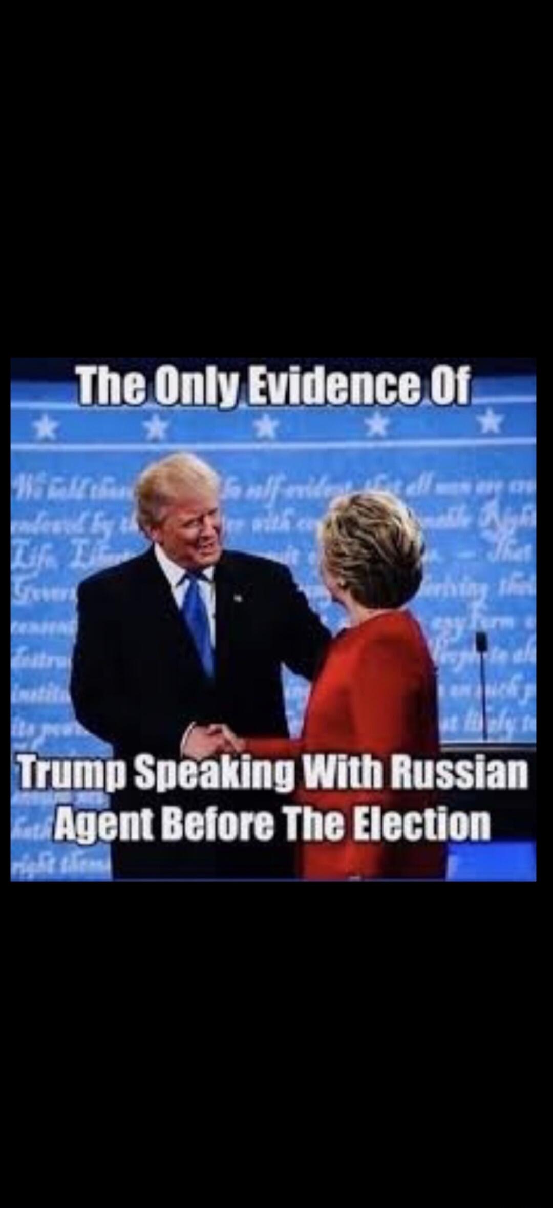 The Only Evidence Of Trump Speaking With Russian Agent Before The Election