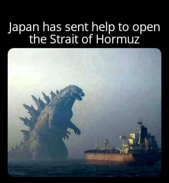 Japan has sent help to open the Strait of Hormuz