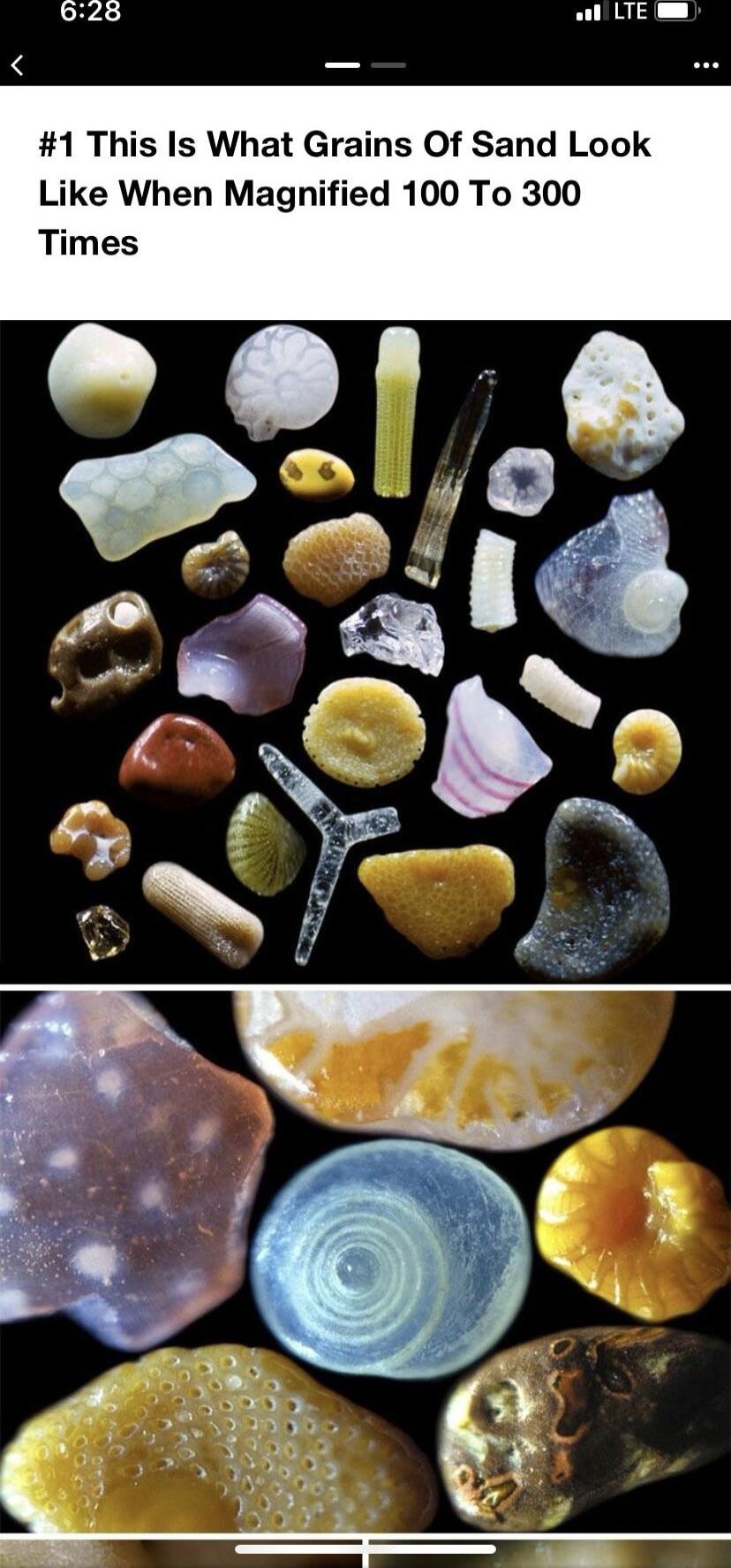 628 wilTEE 1 This Is What Grains Of Sand Look Like When Magnified 100 To 300 Times