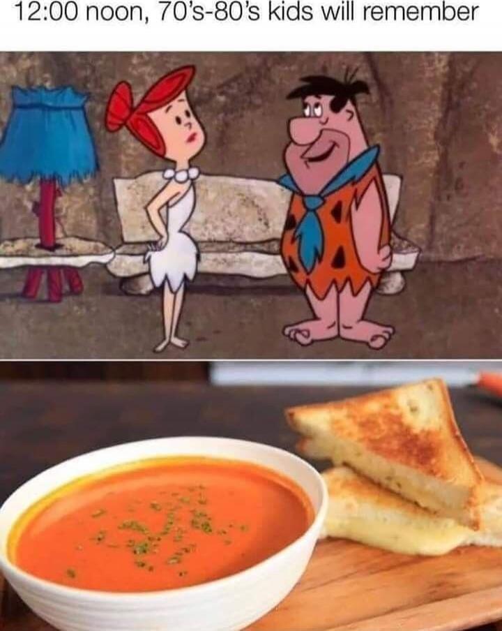 12:00 noon, 70's-80's kids will remember