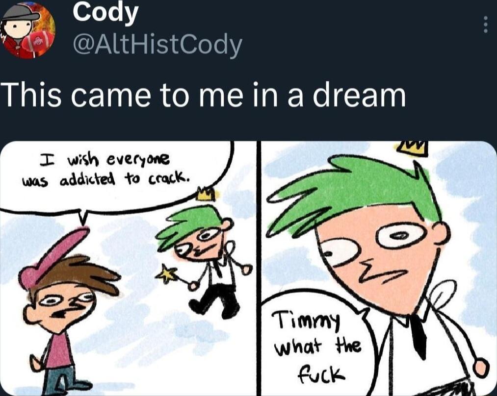 I with everyone s addicked o cradk