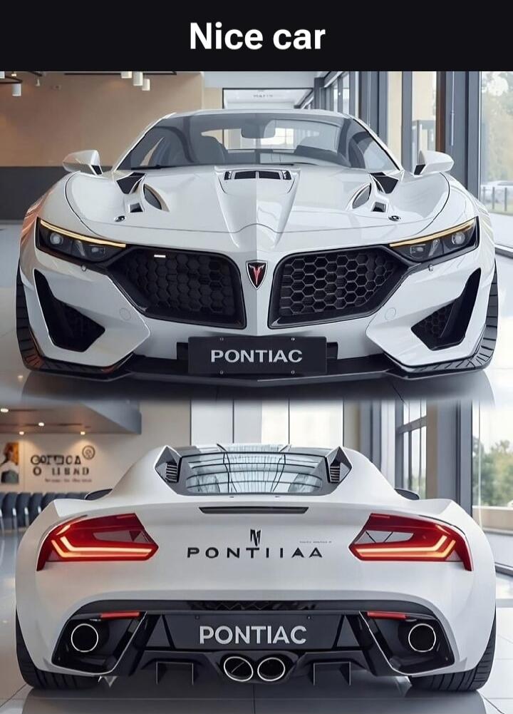 Nice car. Pontiac. Pontiiaa.
