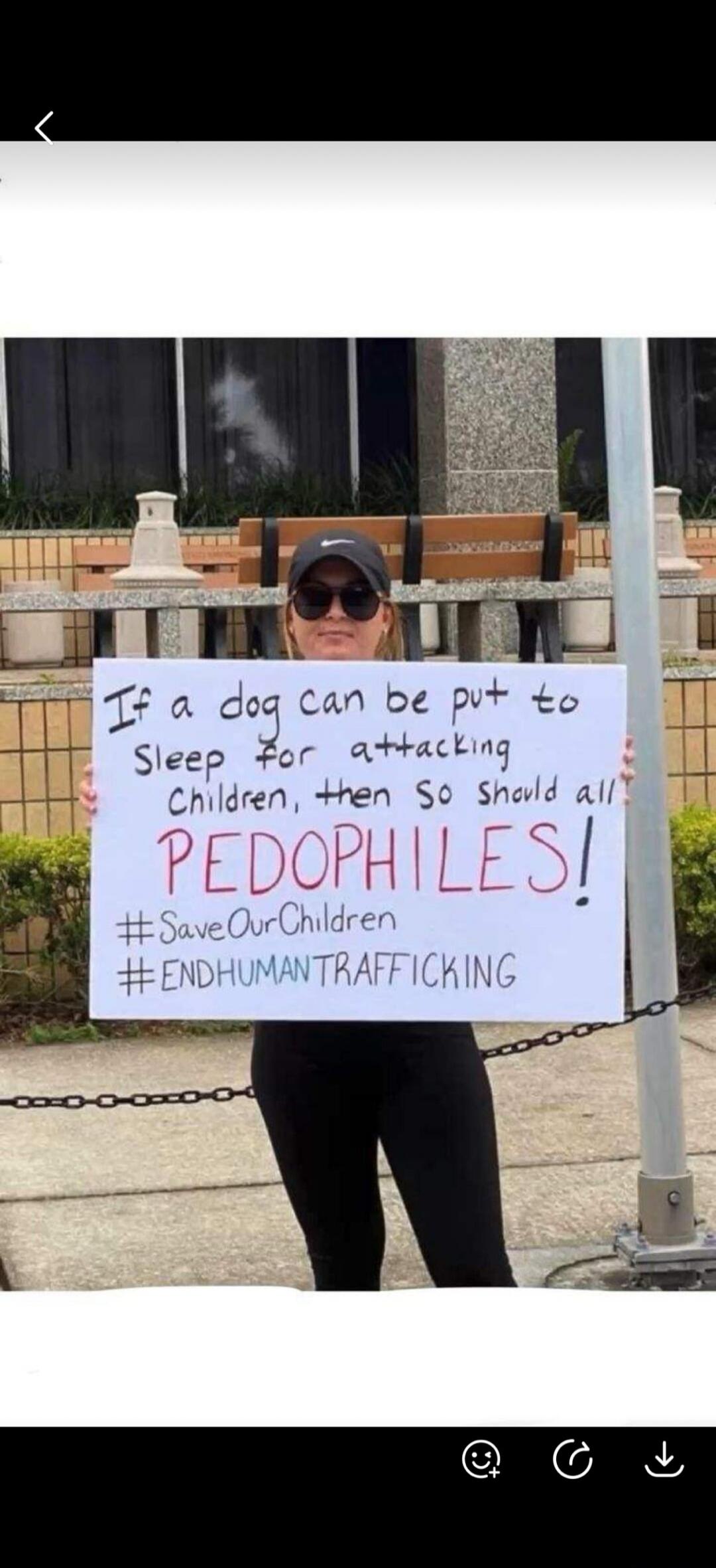 If a dog can be put to Sleep for attacking Children, then So should all PEDOPHILES! #SaveOurChildren #ENDHUMANTRAFFICKING