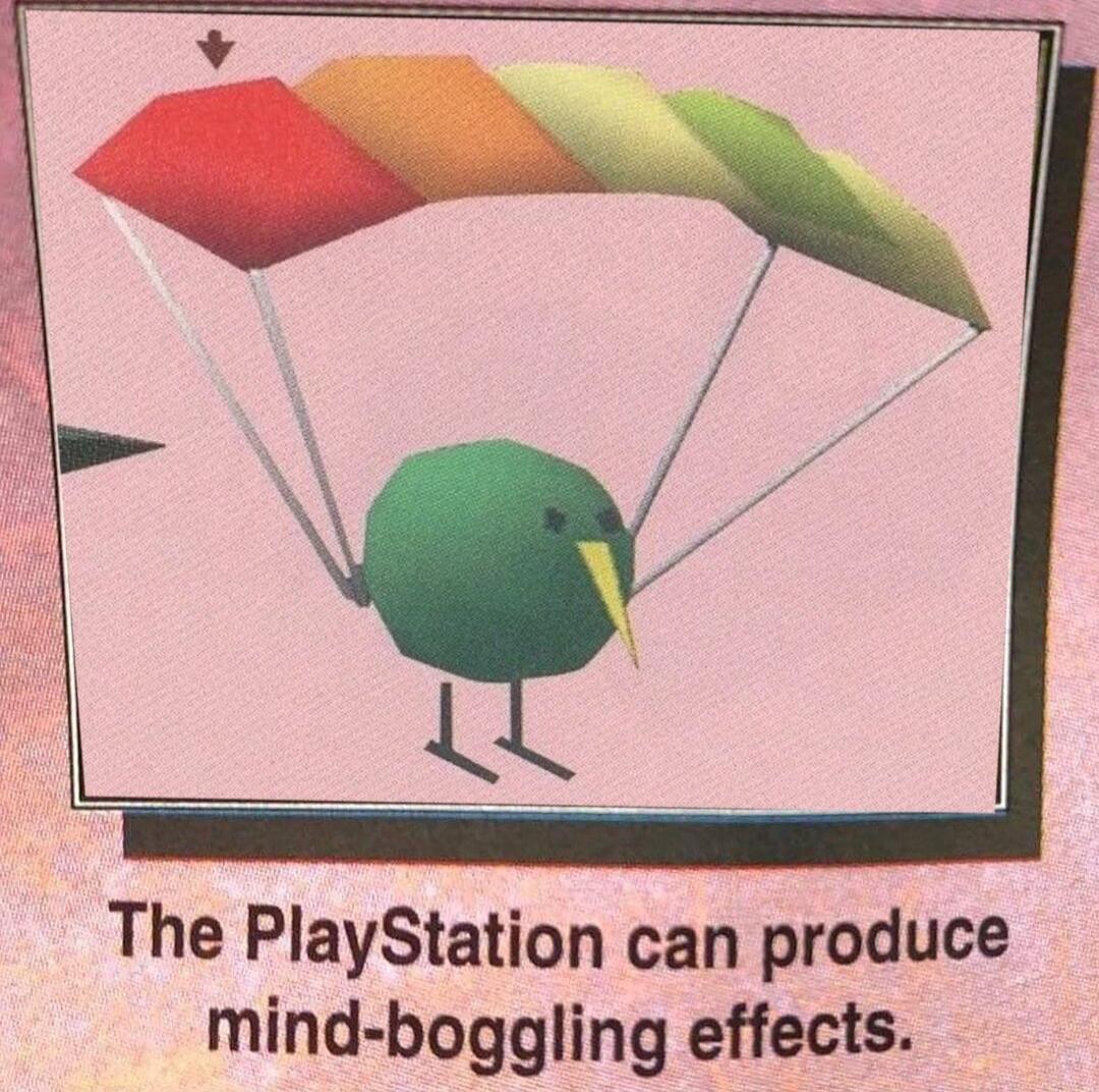 The PlayStation can produce mind boggling effects