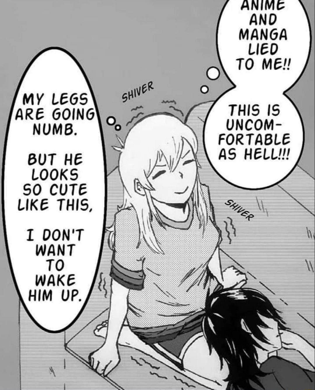 THIS IS UNCOM FORTABLE AS HELL LIKE THIS I DONT