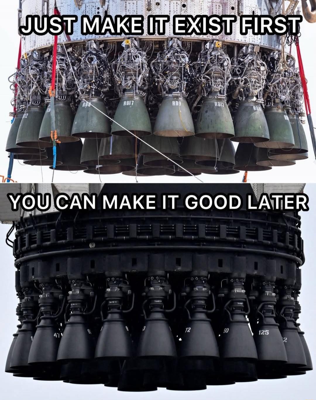JUST MAKE IT EXIST FIRST YOU CAN MAKE IT GOOD LATER