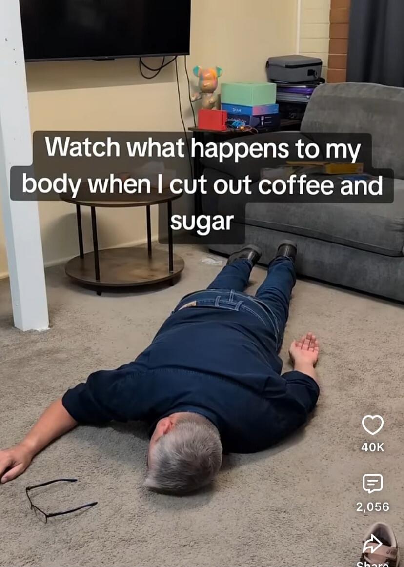 Watch what happens to my body when I cut out coffee and sugar
