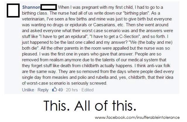 Shannon Wihen was pregnant wih my st chid 1 had 0 g0 103 ithingclass The nurse had alof us i down ou g pla As 3 Veternarian ve seen afew beth and mine was st 1o e bith bt everycne Wwas wanting 1 drg o epdural or Caesarianset Then she went arcund and asked everycne whatther worst case scendrio was and th answers were Stff ke T have o get an epurar have toget aC Sectin nd so forh st happenec 1o beth