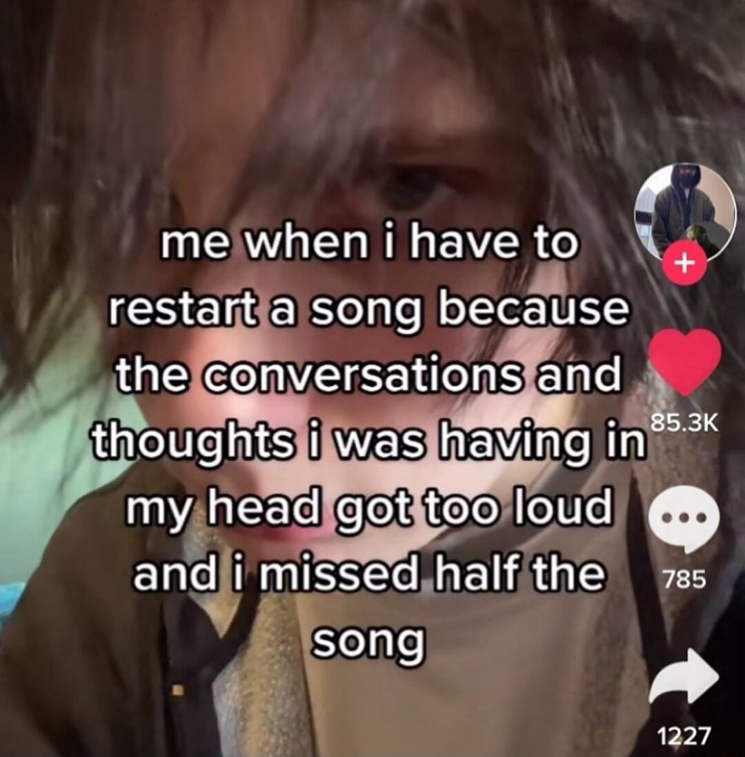 meiwhen i haveto restantiaisong because the cenversatlons Elnle A andi missed halflthe 7as