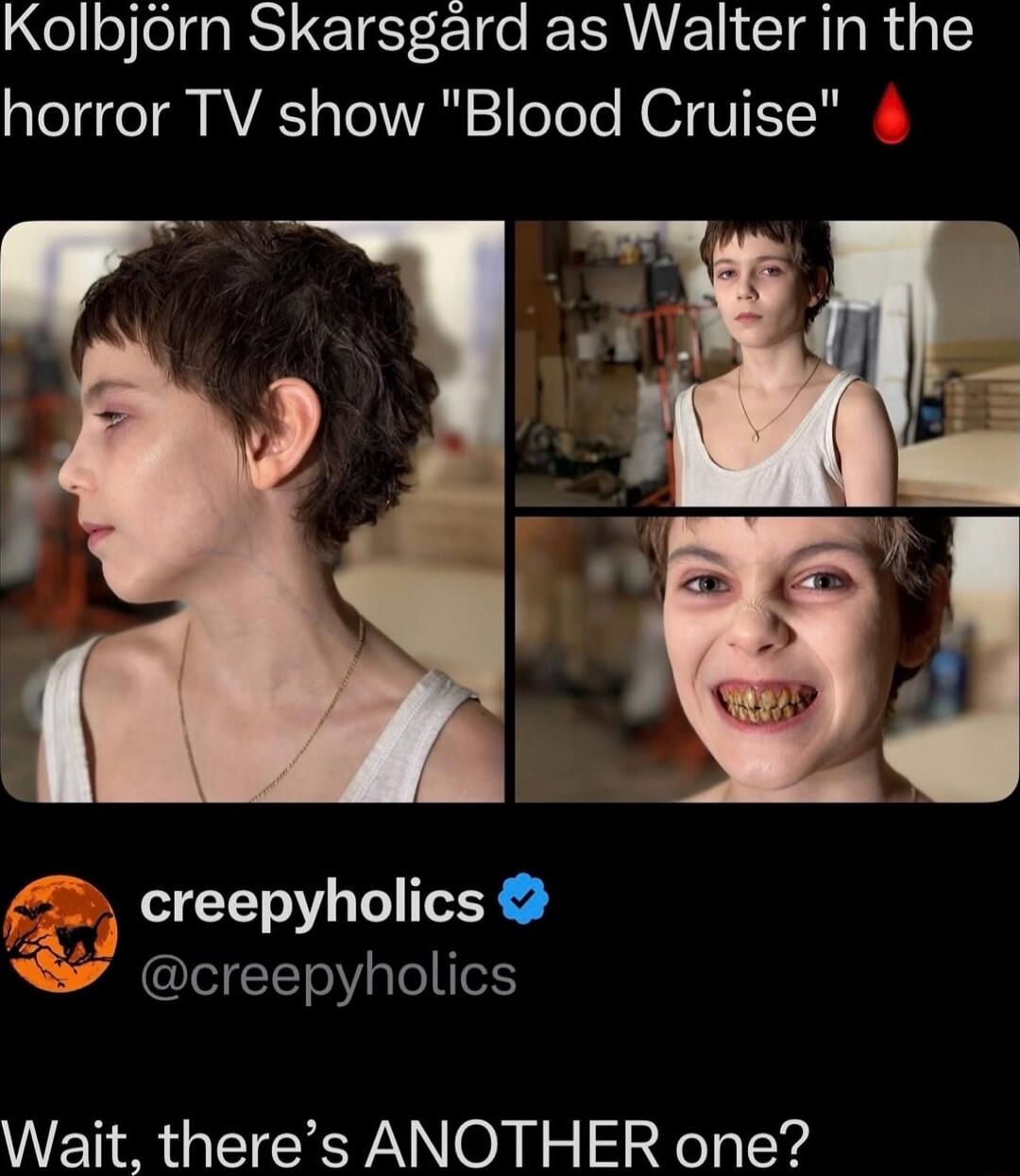 [actor] as Walter in the horror TV show 