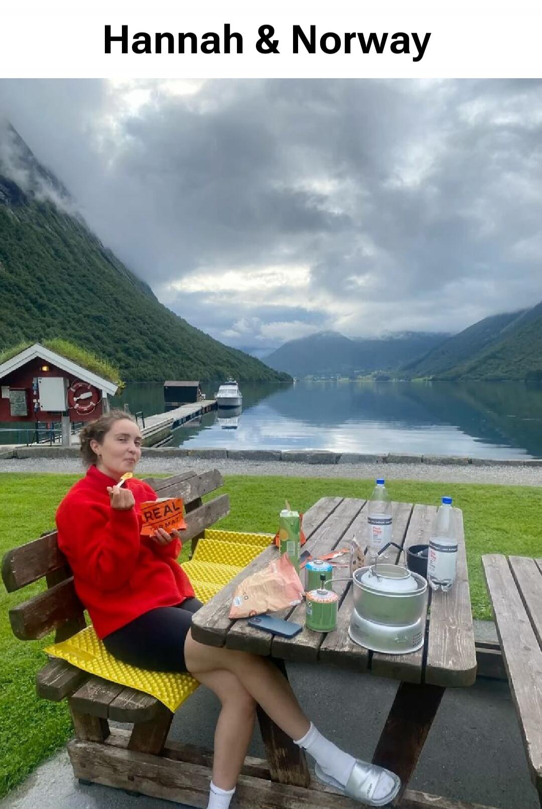 Hannah & Norway. REAL TURMAT.