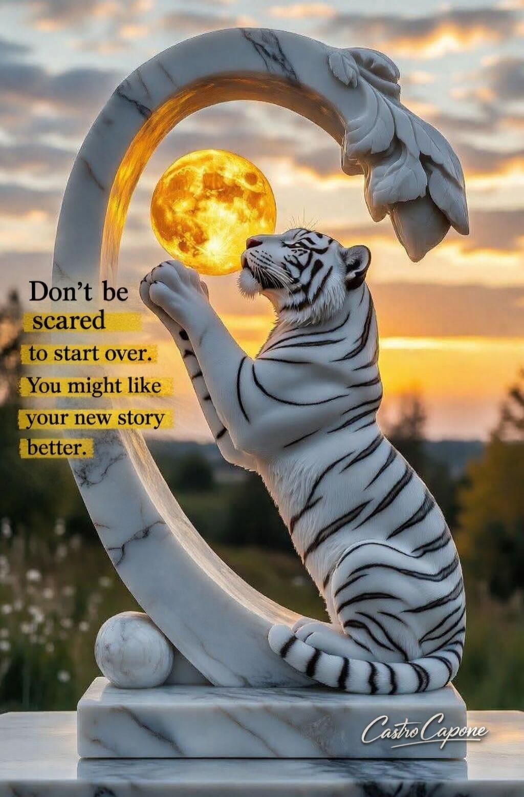 Don't be scared to start over. You might like your new story better. Castro Capone