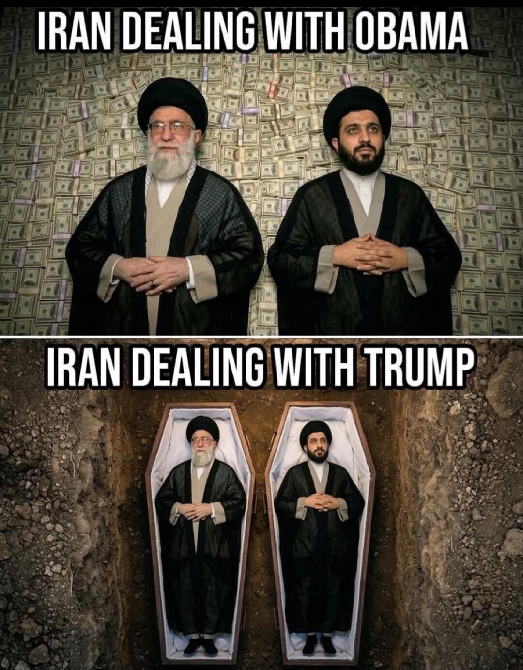 IRAN DEALING WITH OBAMA
IRAN DEALING WITH TRUMP