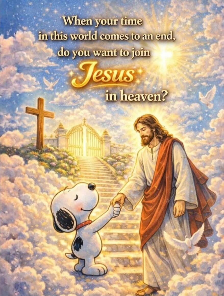 When your time in this world comes to an end, do you want to join Jesus in heaven?