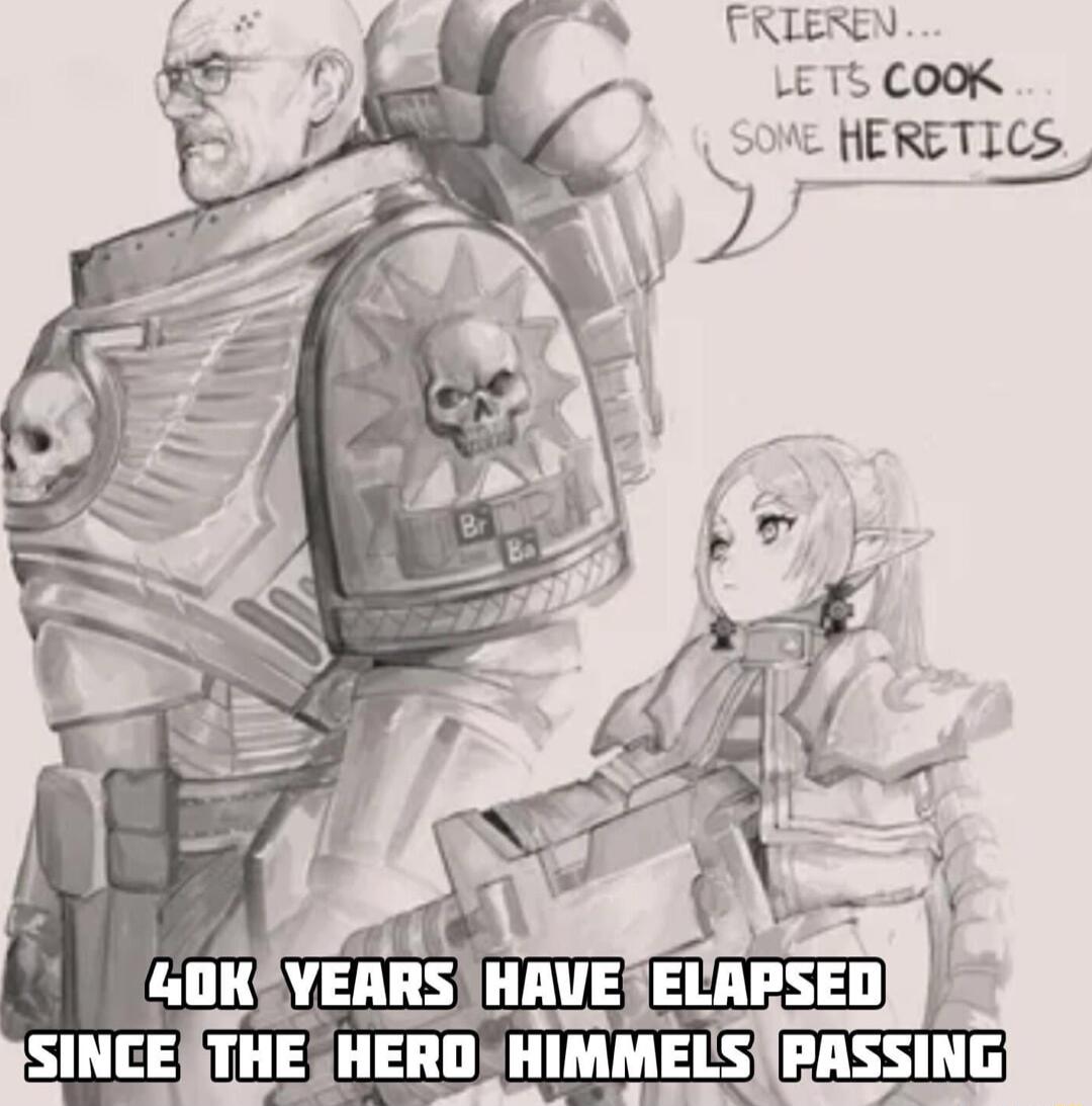 FRIEREN LETS COOK SOME HERETICS