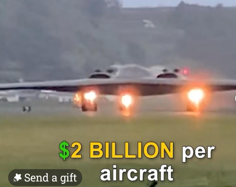 $2 BILLION per aircraft