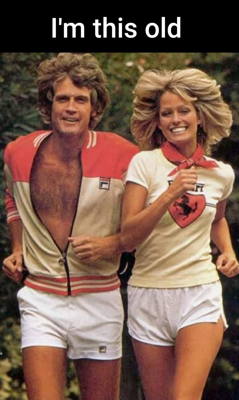I'm this old
