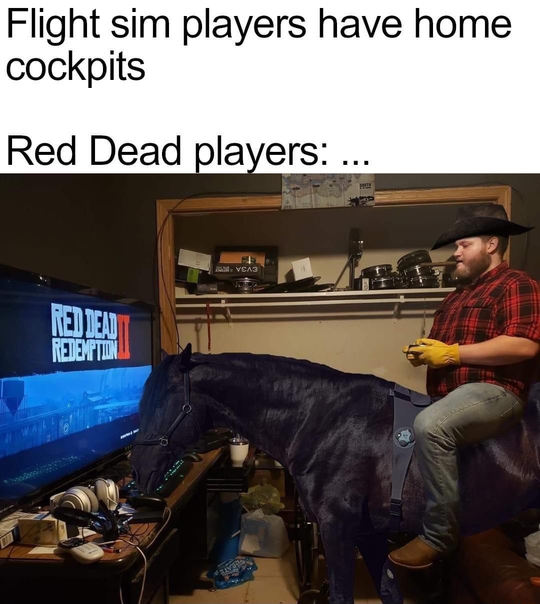 Flight sim players have home cockpits o y T 2 r 3 g L S N