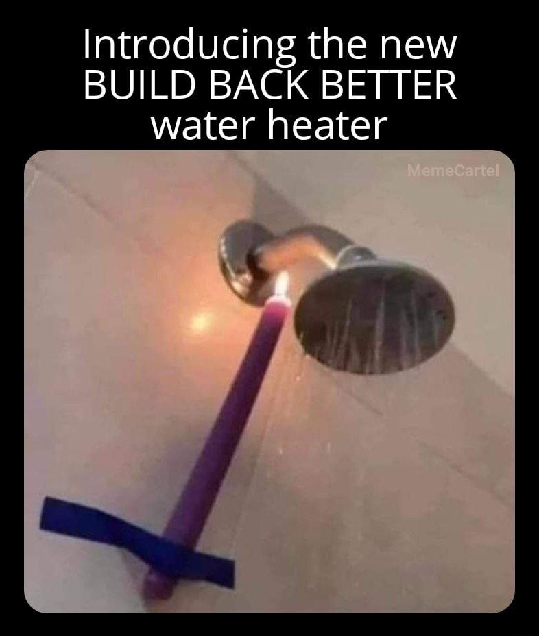 Introducing the new BUILD BACK BETTER WEICIE LG
