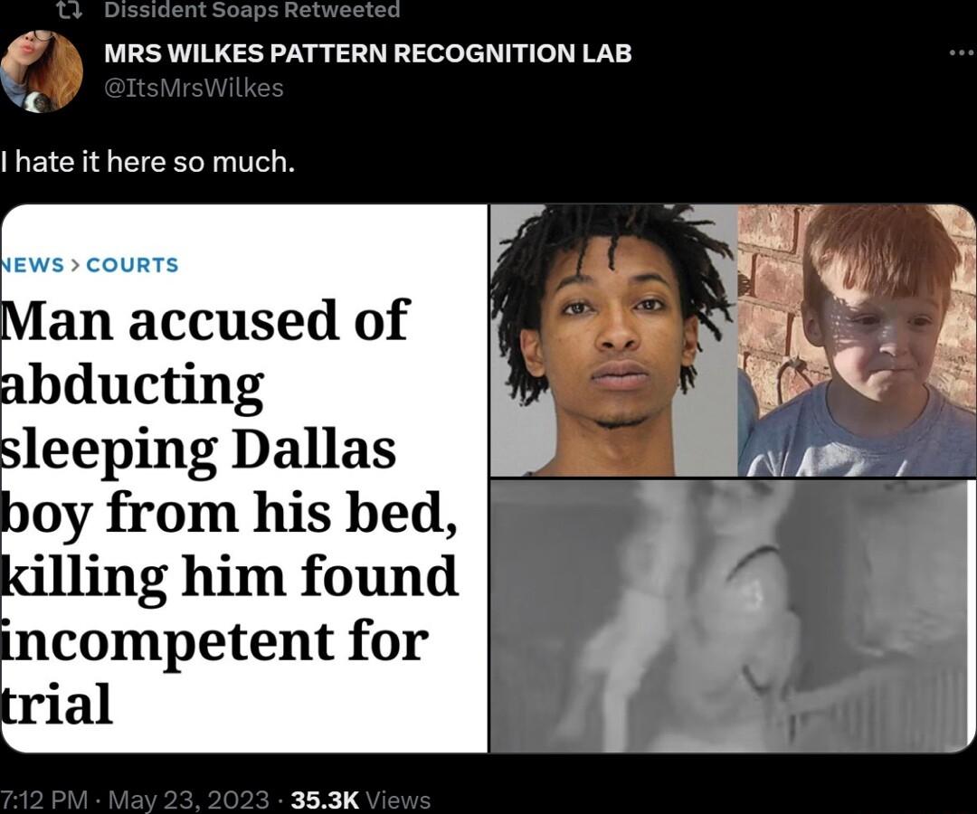 7 MRS WILKES PATTERN RECOGNITION LAB hate it here so much 353K