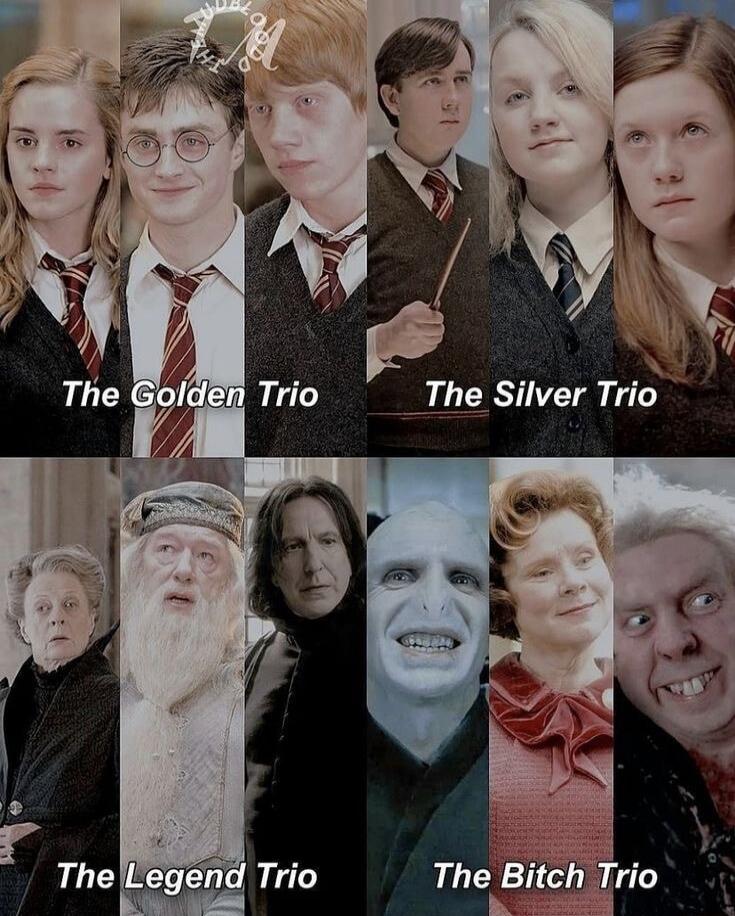 The Golden Trio The Silver Trio The Legend Trio The Bitch Trio