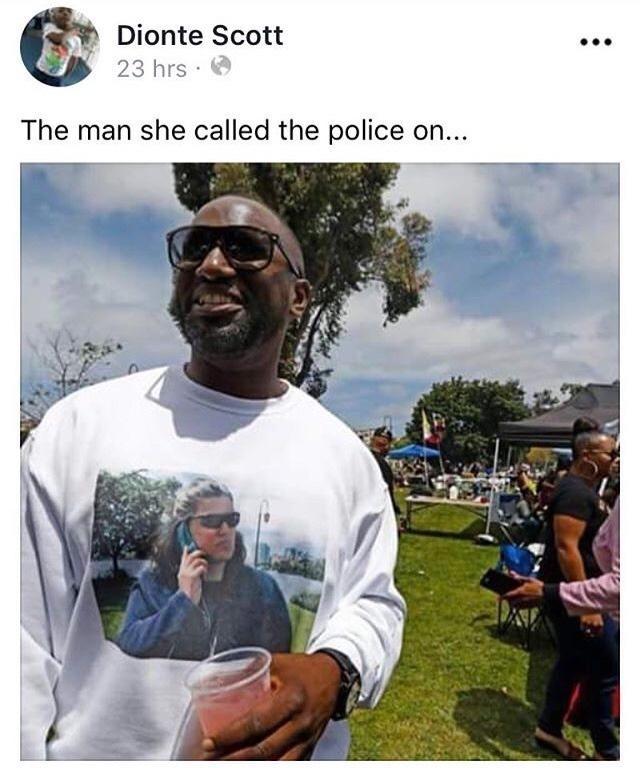 Dionte Scott The man she called the police on