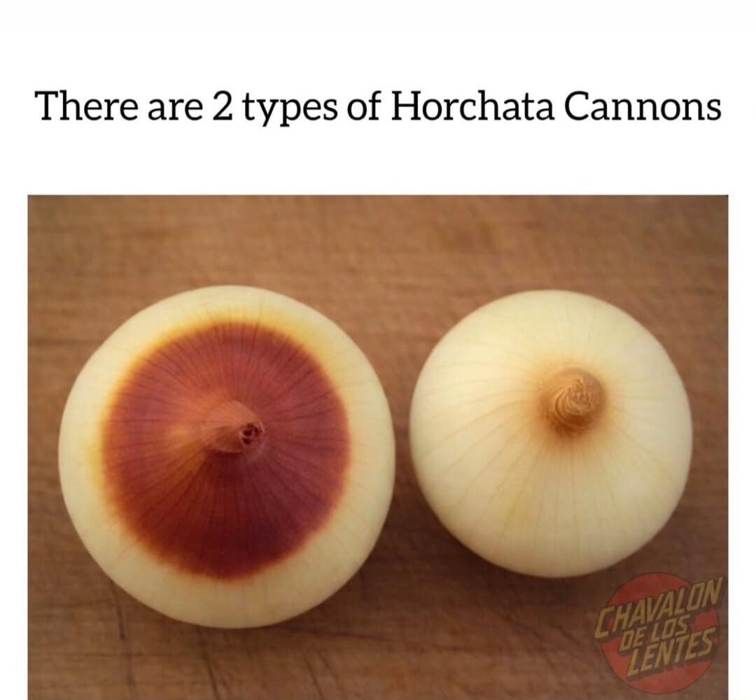 There are 2 types of Horchata Cannons
