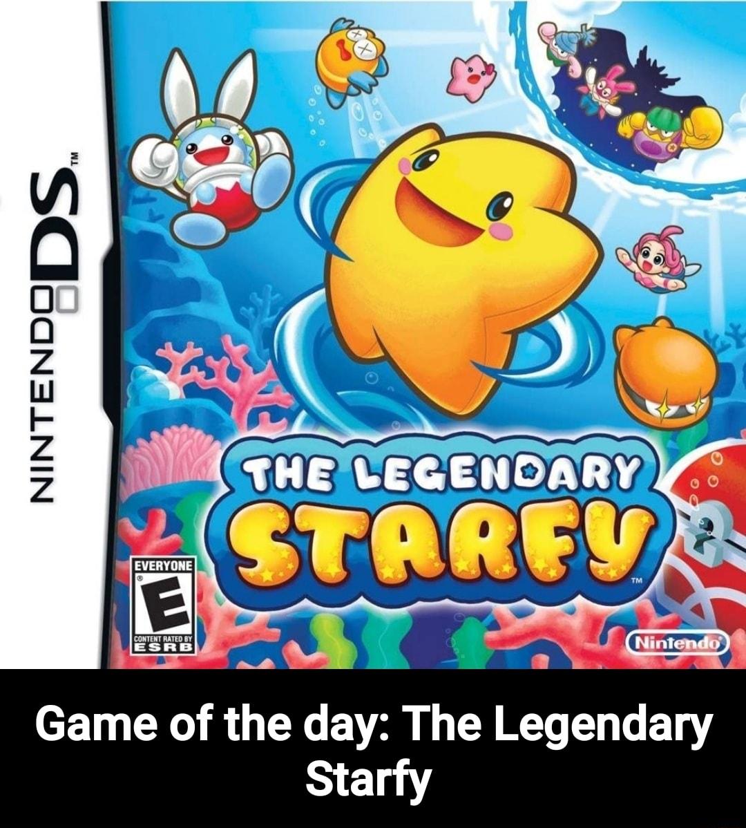 NINTENDDDS HHHHHHHHH Game of the day The Legendary Starfy