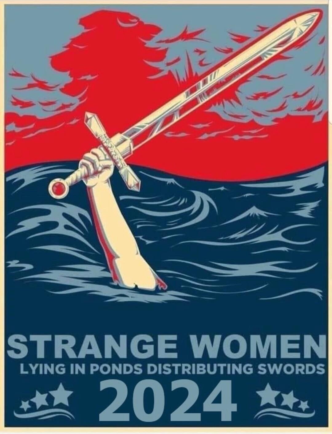 STRANGE WOMEN LYING IN PONDS DISTRIBUTING SWORDS 2 2024