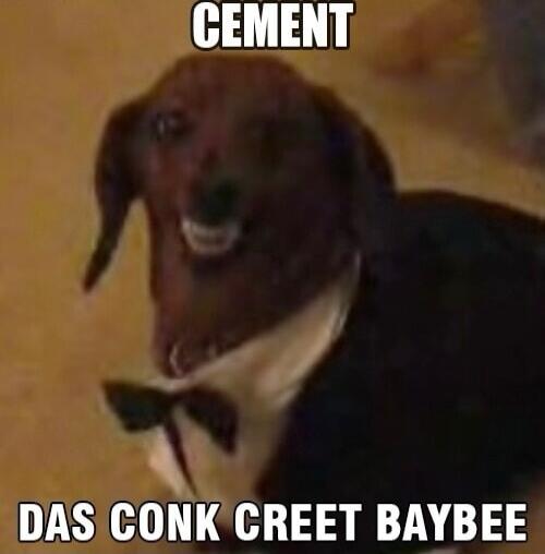 GCEMENT b DAS CONK CREET BAYBEE