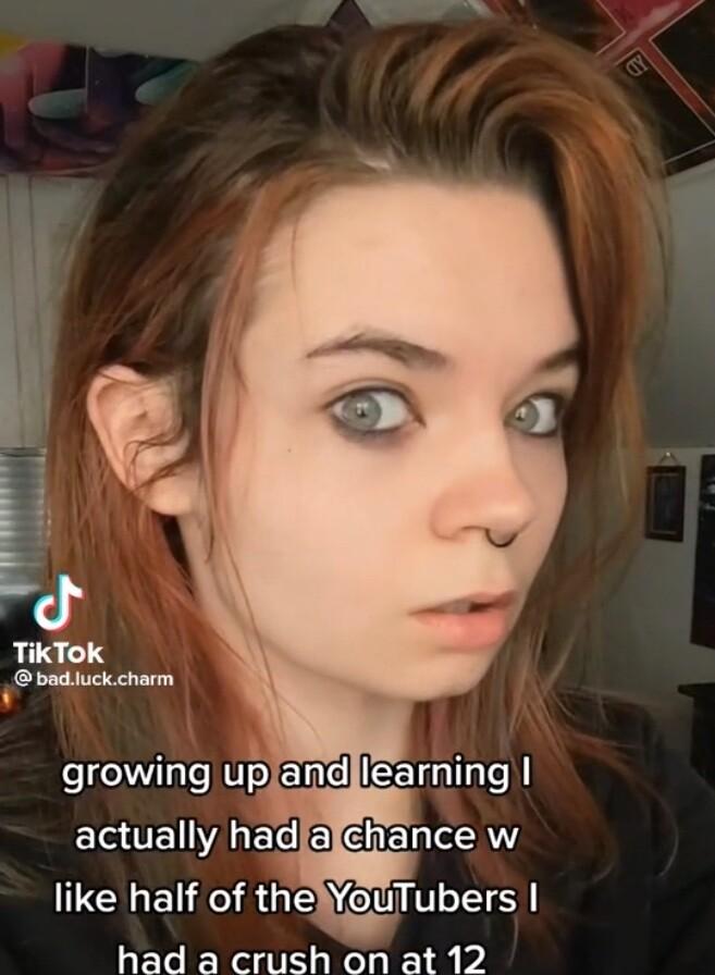 TikTok h badluckcharm e fealeJ0To EXe ETTallate Ela BB e EELEN ARG VT L s Nt aRe a V4