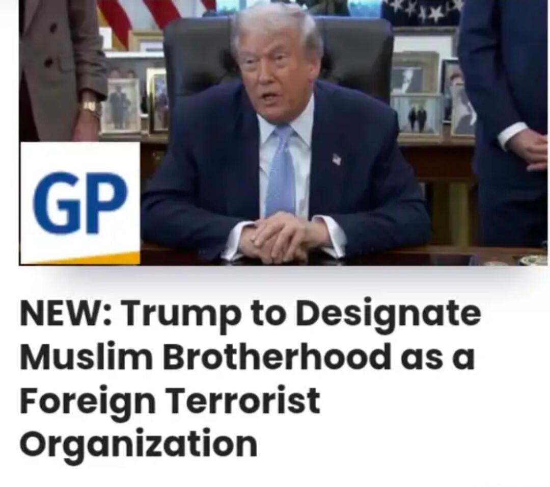 NEW: Trump to Designate Muslim Brotherhood as a Foreign Terrorist Organization