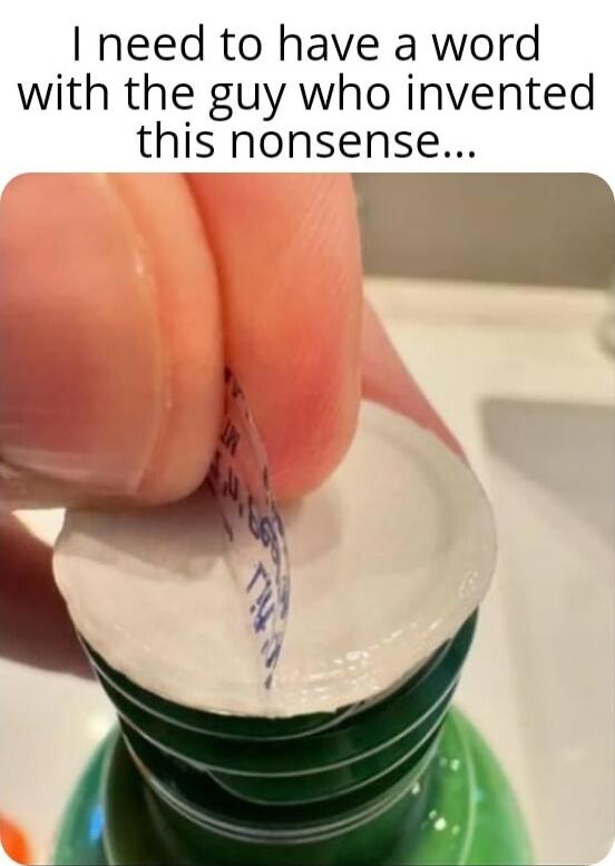 I need to have a word with the guy who invented this nonsense...