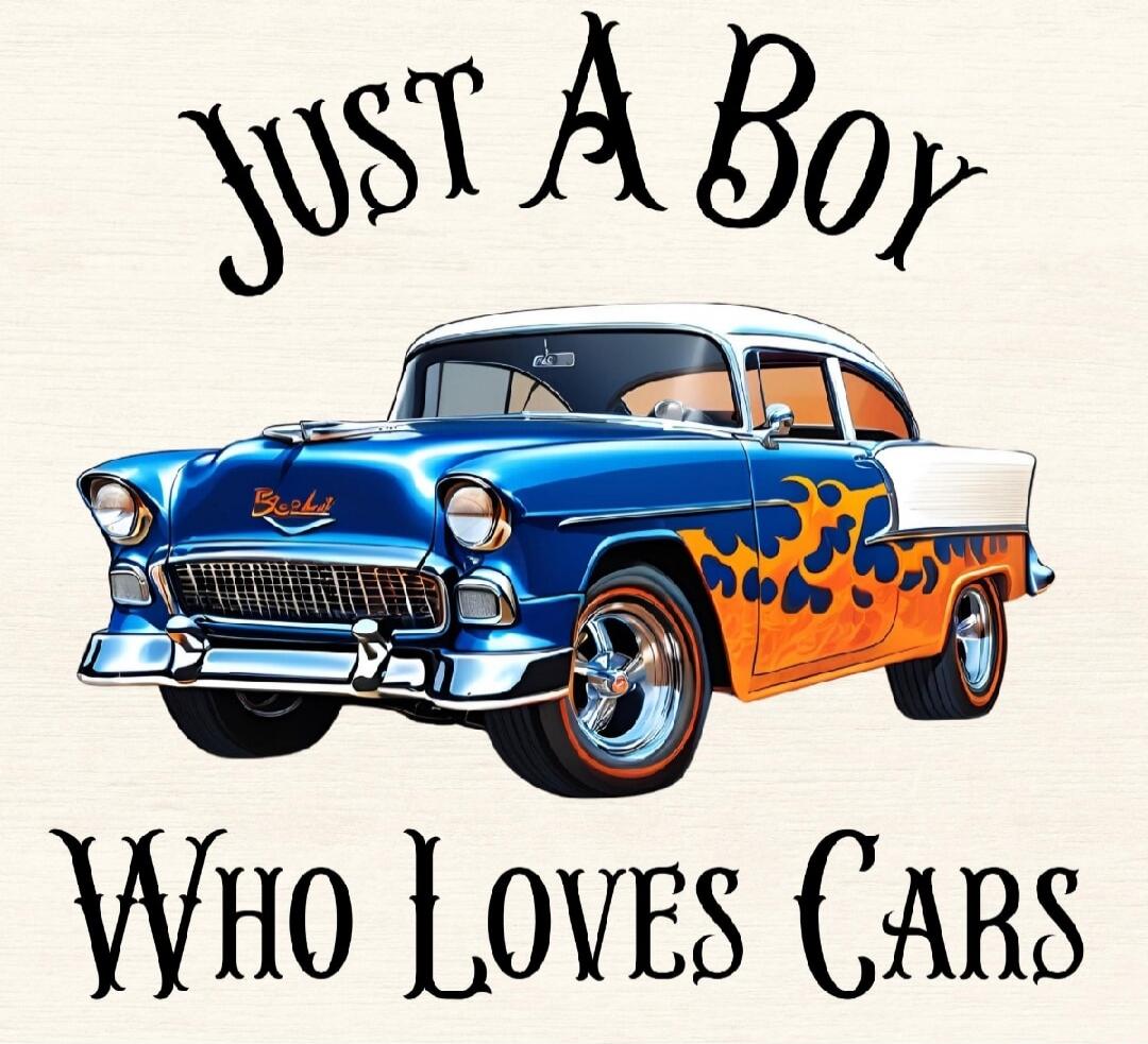 Just A Boy Who Loves Cars