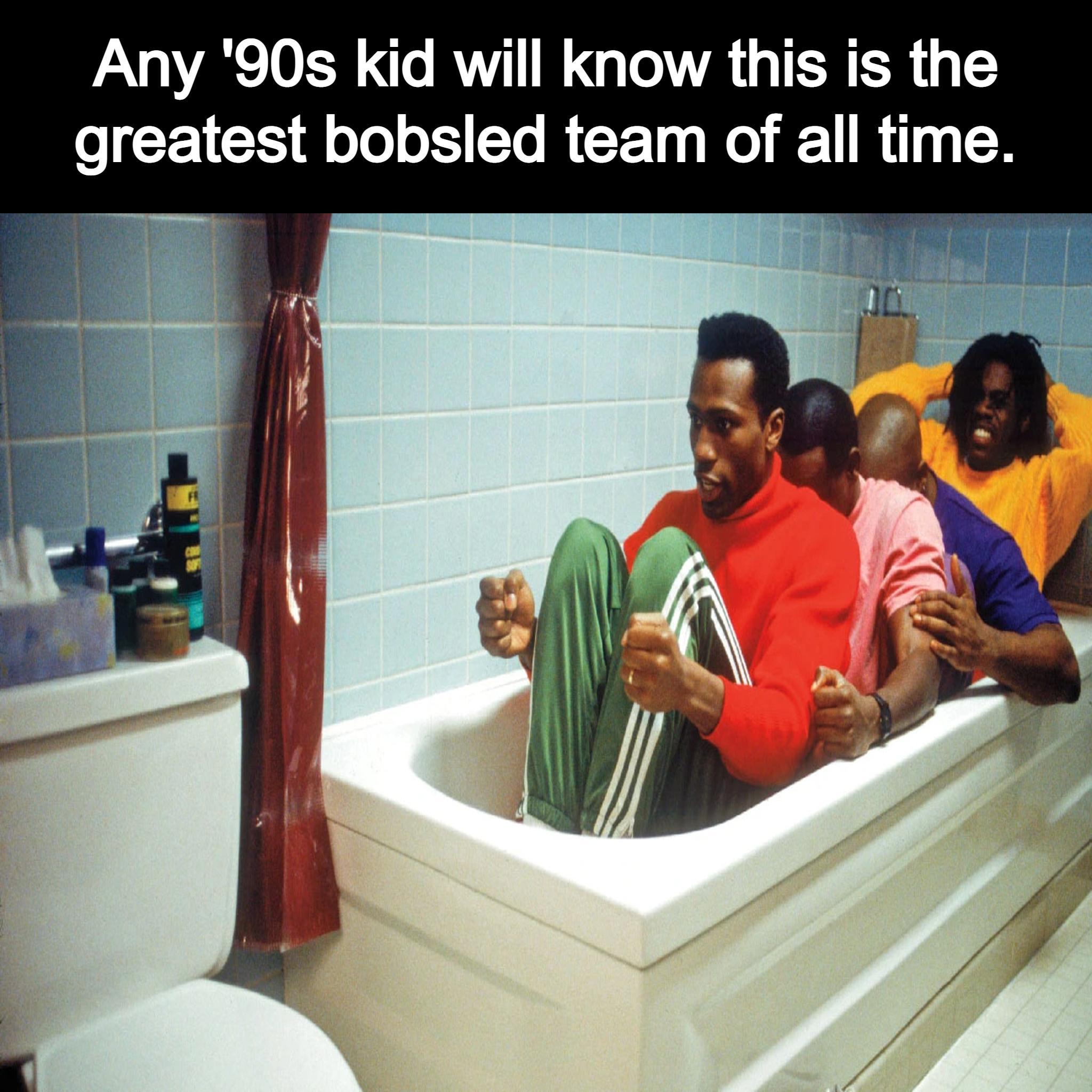 Any 90s kid will know this is the greatest bobsled team of all time