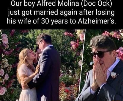 01U T RN T R o T N DleToR 0l 9 just got married again after losing his wife of 30 years to Alzheimers