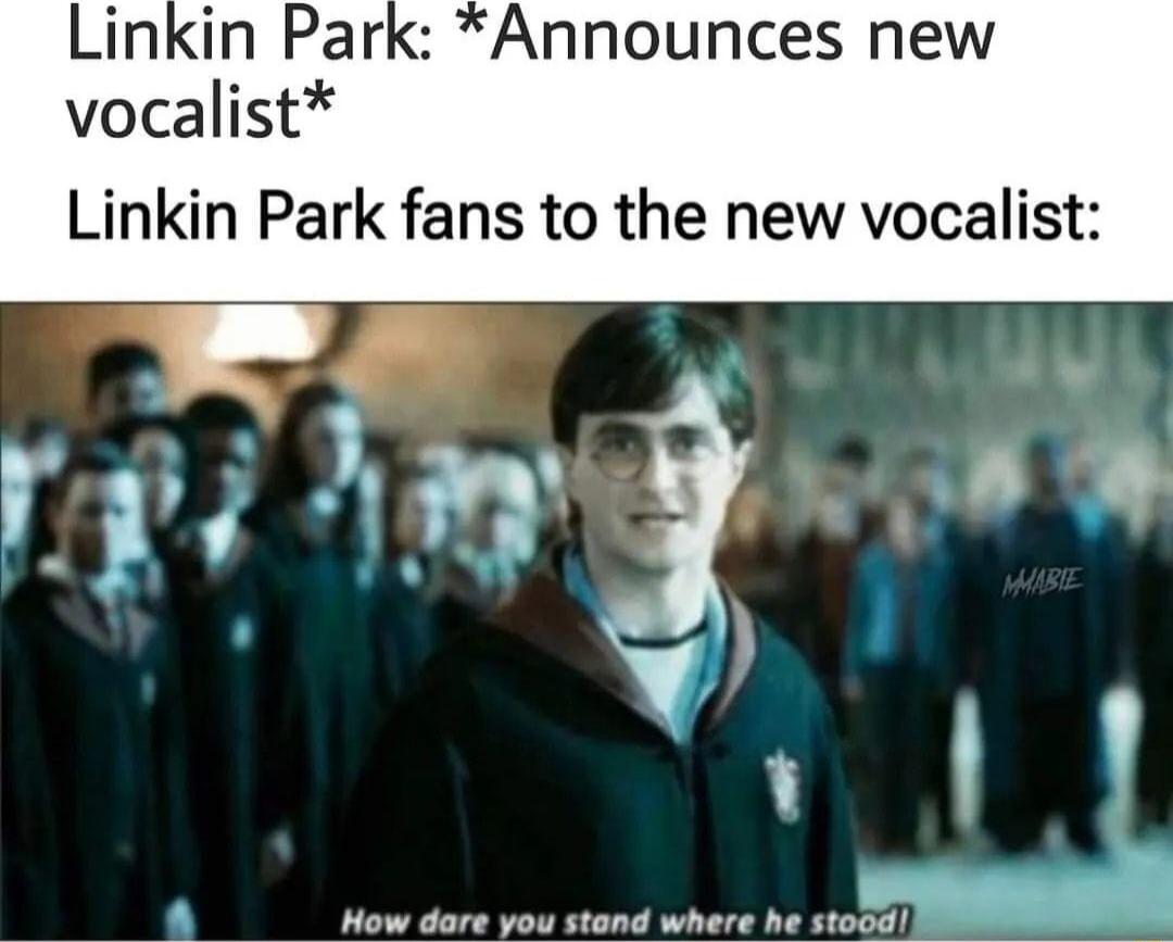 Announces new vocalist Linkin Park fans to the new vocalist