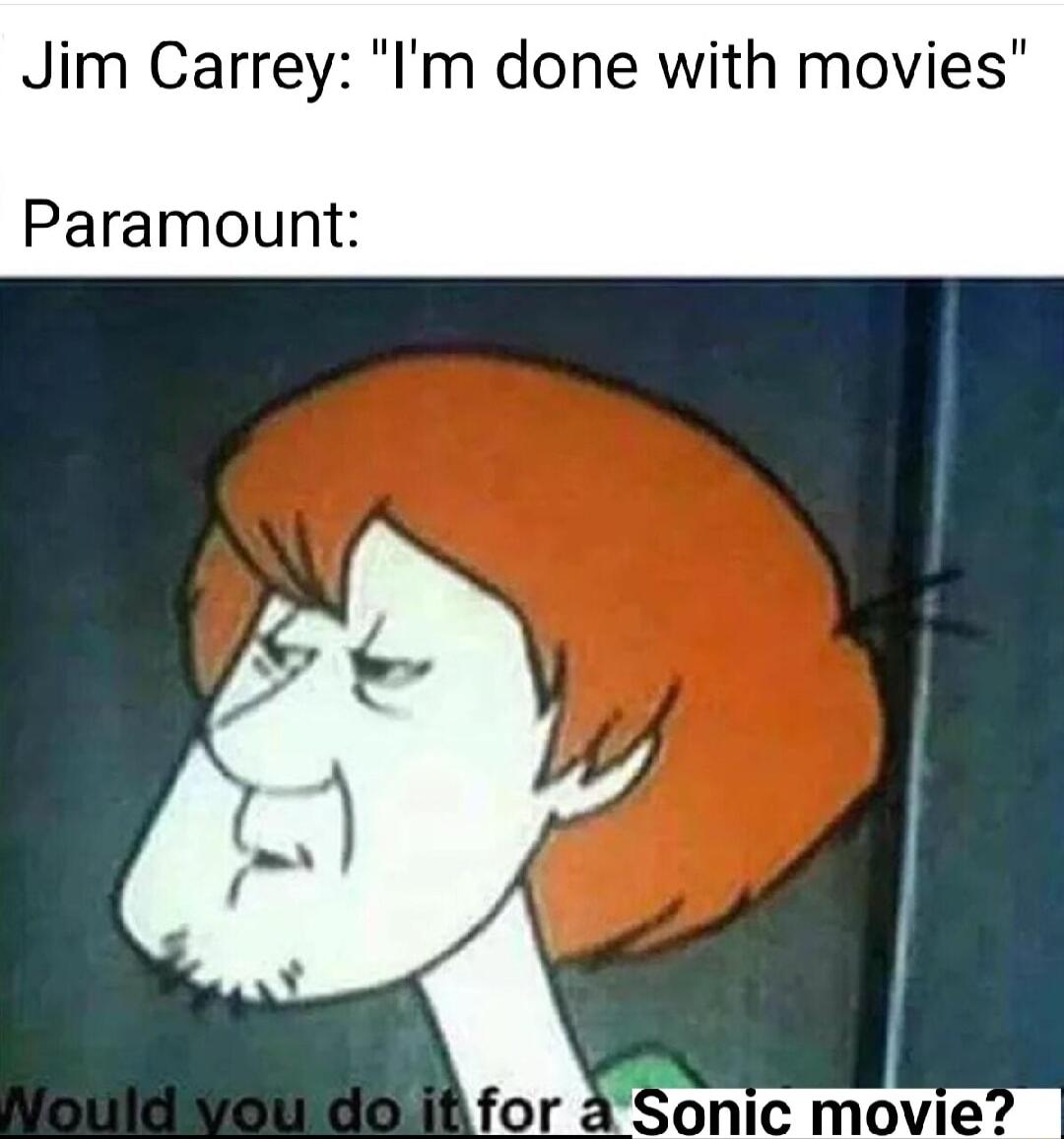 Jim Carrey Im done with movies Paramount
