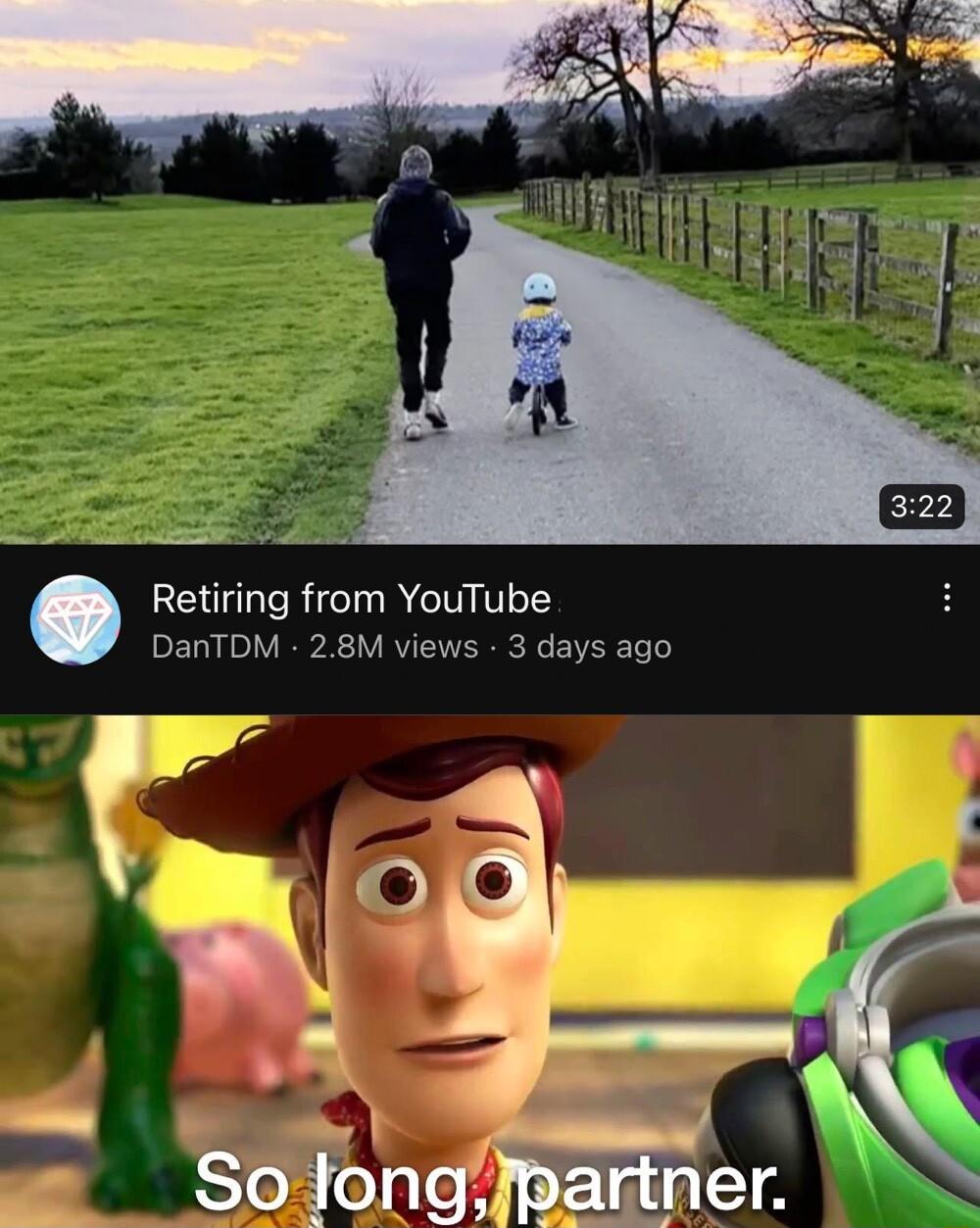 Retiring from YouTube DanTDM 28M views 3 days ago