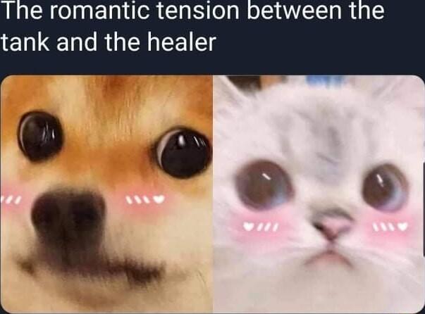 The romantic tension between t NI RGN Rl