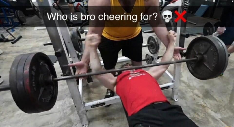 L e O 2 P Who is bro cheering for