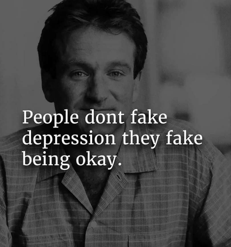 1200 o G l B 12 depression they fake being okay