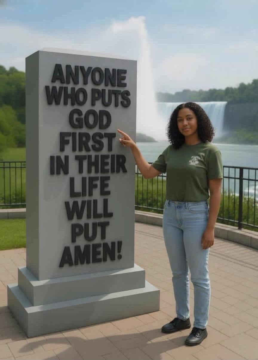 ANYONE WHO PUTS GOD FIRST IN THEIR LIFE WILL PUT AMEN!